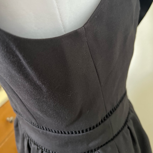 Kate Spade Black Sleeveless Dress w/ pleated collar - Picture 7 of 8